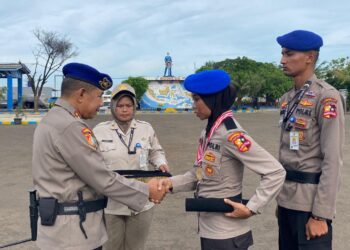 Pusdik Polair Gelar Upacara Penutupan Pendidikan Pengembangan Spesialis Komandan Kapal Polisi