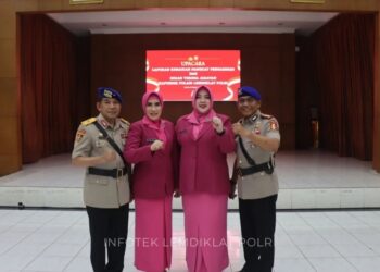 Kalemdiklat Polri Pimpin Upacara Sertijab Kapusdik Polair
