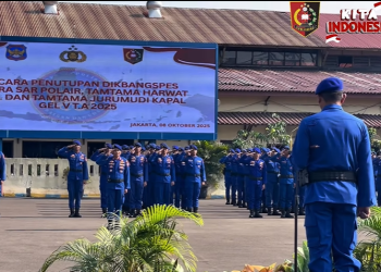 Tutup Dikbangspes, Kapusdik Polair: Jadilah Ksatria Samudera yang Tangguh dan Berintegritas