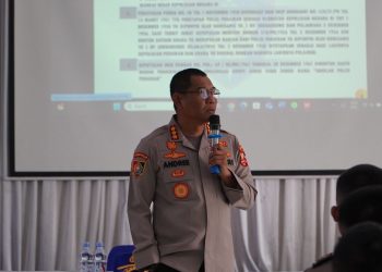 Kapusdik Polair Berikan Pembekalan Manajemen Polair kepada Siswa Dikbangspes, Tegaskan Peran Strategis Garda Terdepan Penjaga Laut Indonesia